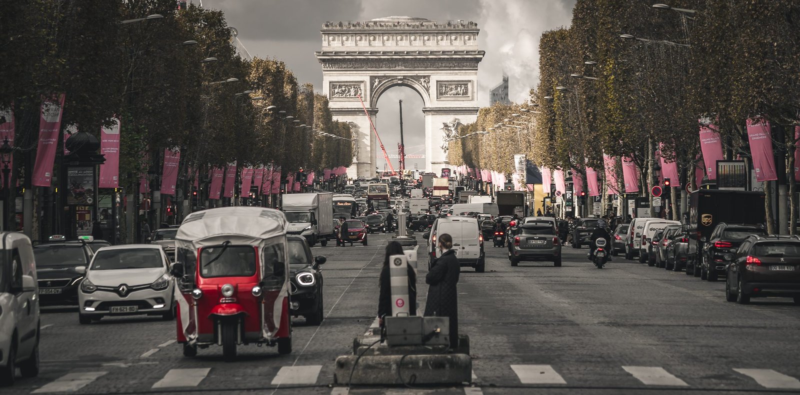 Champs-Élysées - digital print