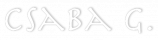 Csaba G Logo