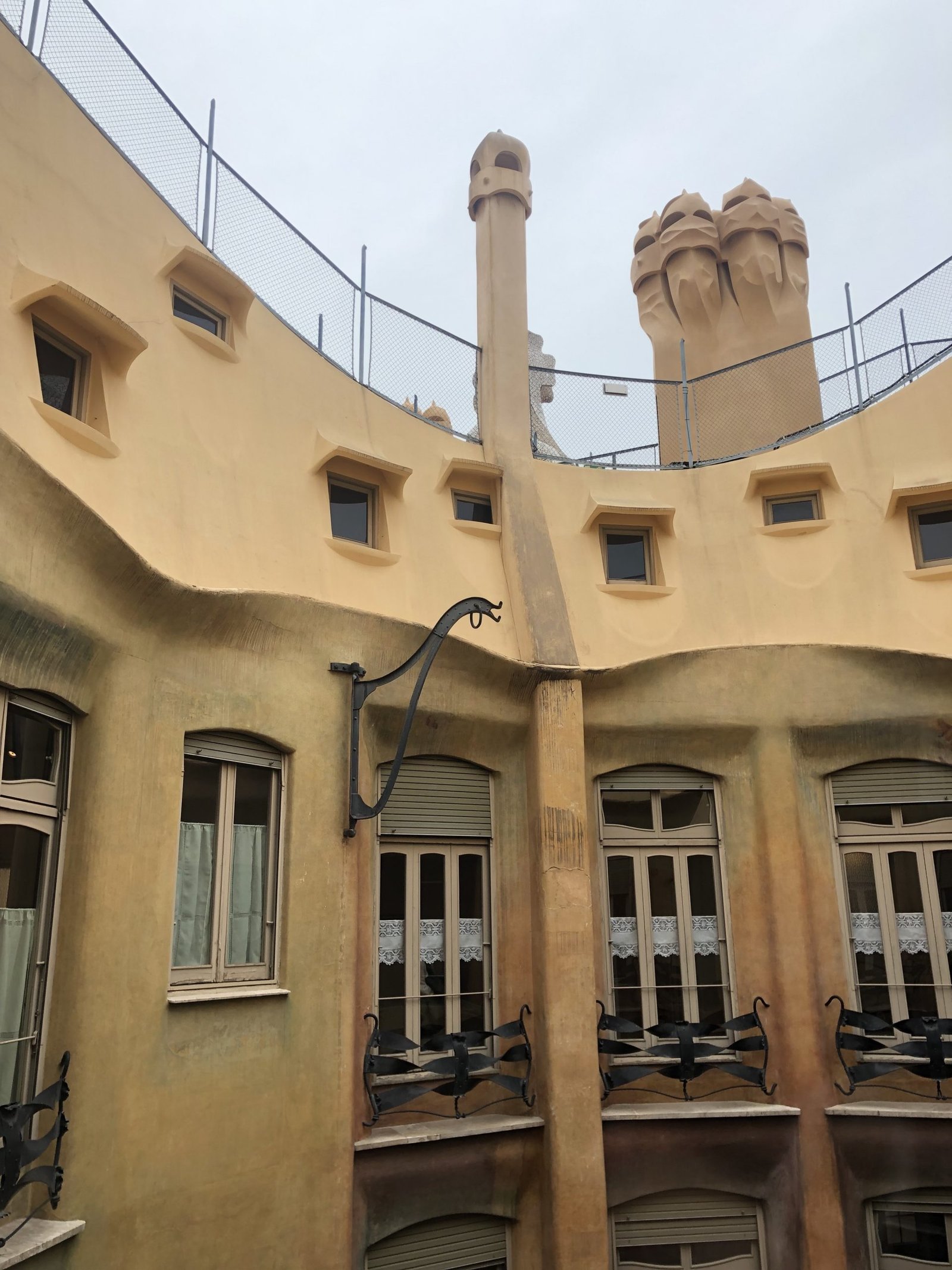 Casa Mila Stormtrooper Chimneys in Barcelona Casa Milà Photos